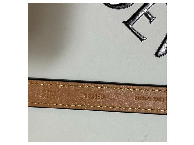Cintura Loewe Bold in pelle verde - vista 18