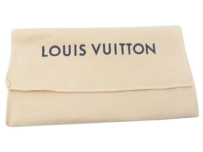 Cartera Larga Sarah Louis Vuitton Castaño Roja Monograma - vista 9