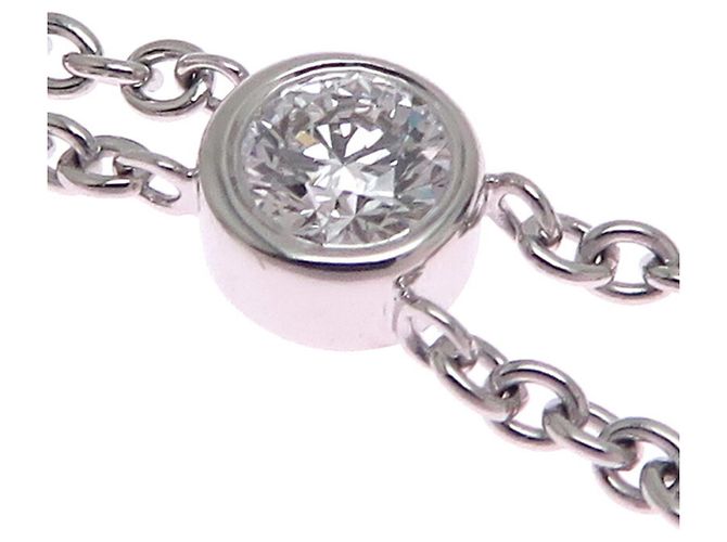 Bracciale charm in oro bianco 18K Harry Winston - vista 3