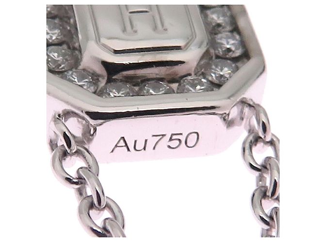 Bracciale charm in oro bianco 18K Harry Winston - vista 7