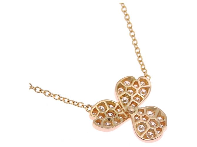 Tiffany & Co Collana in diamante Tiffany Paper Flower in oro rosa D'oro - vista 3