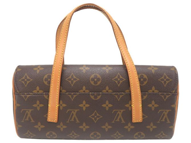 Borsa a mano donna Louis Vuitton Sonatine M51902 Marrone Monogramma - vista 2