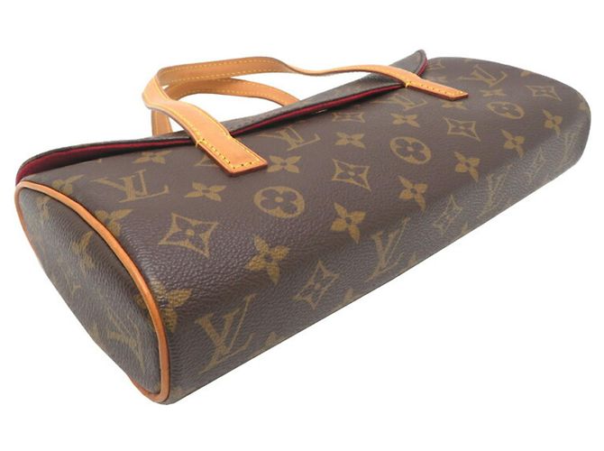 Borsa a mano donna Louis Vuitton Sonatine M51902 Marrone Monogramma - vista 3