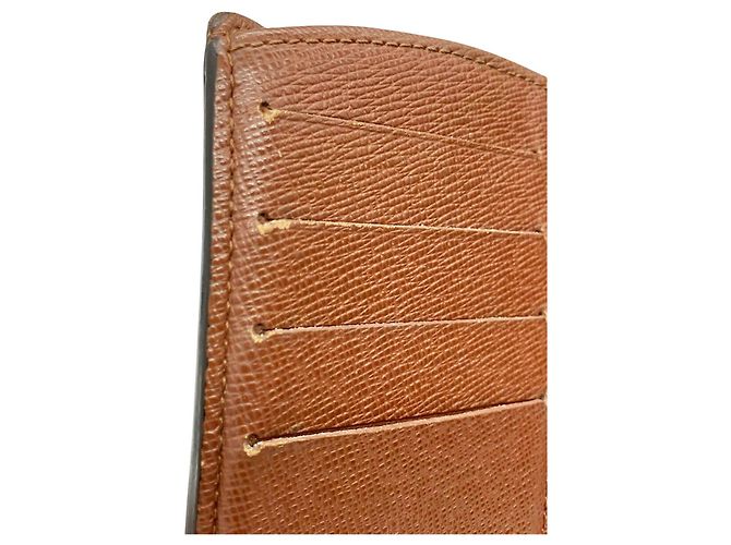 Billetera bi-fold Monogram Louis Vuitton Castaño - vista 15