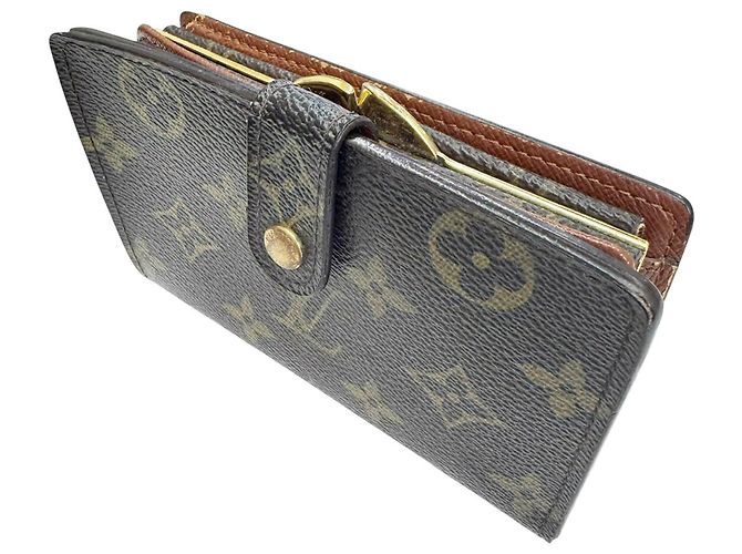 Billetera bi-fold Monogram Louis Vuitton Castaño - vista 20