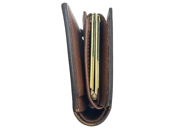 Billetera bi-fold Monogram Louis Vuitton Castaño - vista 4