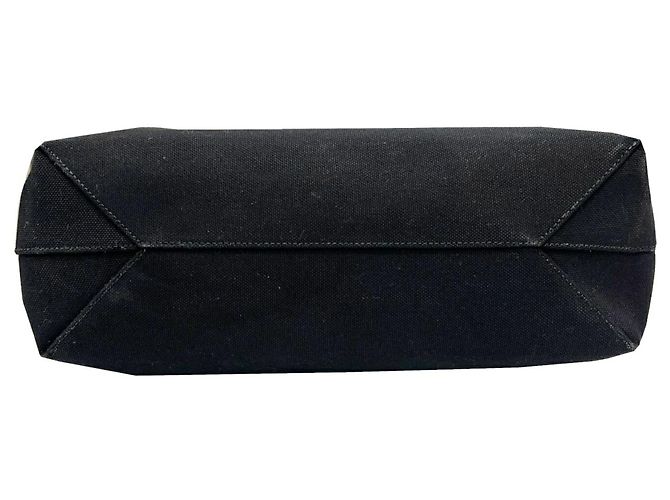 Bally Canvas- und Leder-Shopper Schwarz - Ansicht 5