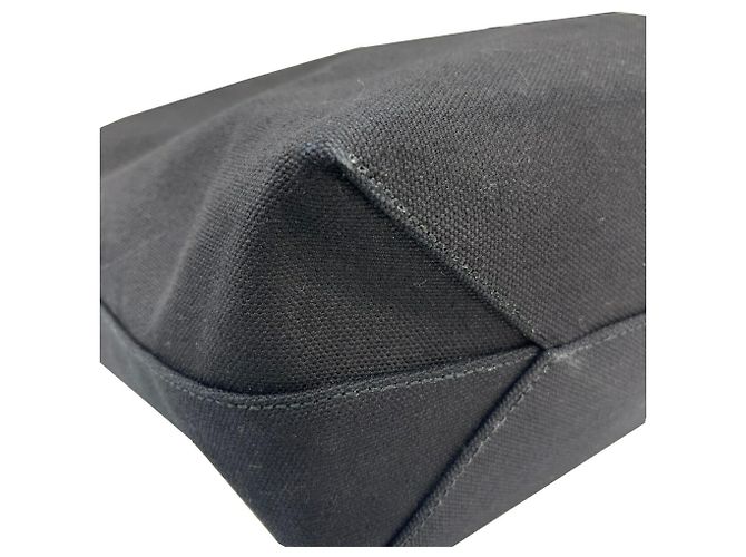 Bally Canvas- und Leder-Shopper Schwarz - Ansicht 8