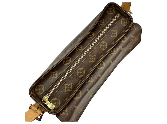 Borsa a Spalla Monogram Viva Cite MM di Louis Vuitton Monogramma - vista 11