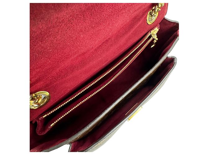 Borsa a Spalla Passy Louis Vuitton Marrone Nero - vista 15