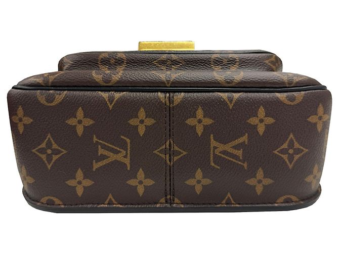 Borsa a Spalla Passy Louis Vuitton Marrone Nero - vista 5