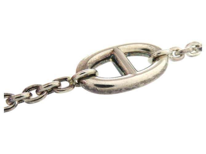 Collana Hermès Chaine d'Ancre in Argento 925 - vista 6