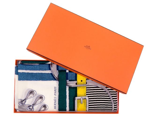 Sciarpa Hermès Carre Jean 140 MORS A JOUETS - vista 2