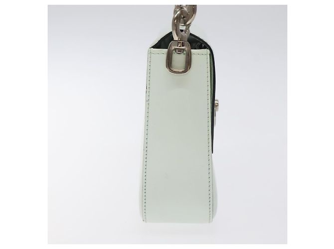 Céline Celine Flap Shoulder Leather Silber - Ansicht 4
