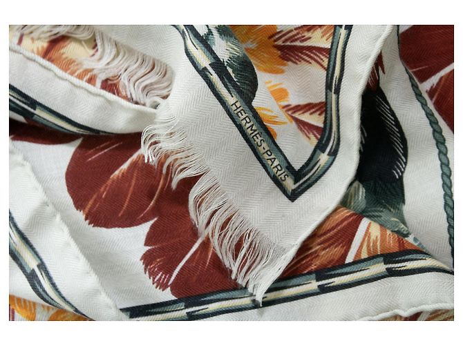 Sciarpa in cashmere e seta BRAZIL di Hermès Multicolore - vista 6