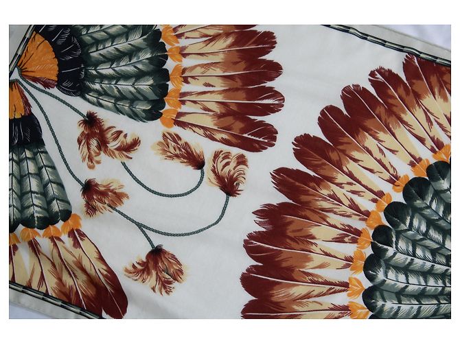 Sciarpa in cashmere e seta BRAZIL di Hermès Multicolore - vista 8