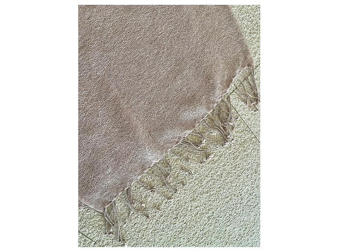 Autre Marque Beige oder puderrosa Schal 100% Kaschmir - Neu Pink - Ansicht 4