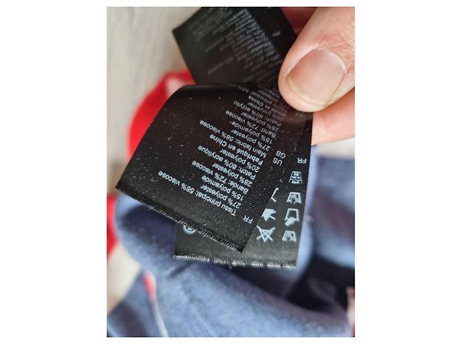 Sandro Cardigan Hellblau V Ausschnitt College Stil - Ansicht 9