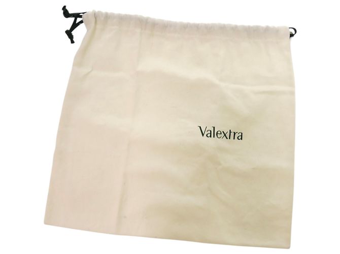 Valextra 2-Wege Iside Schultertasche Schwarz Weiß - Ansicht 10