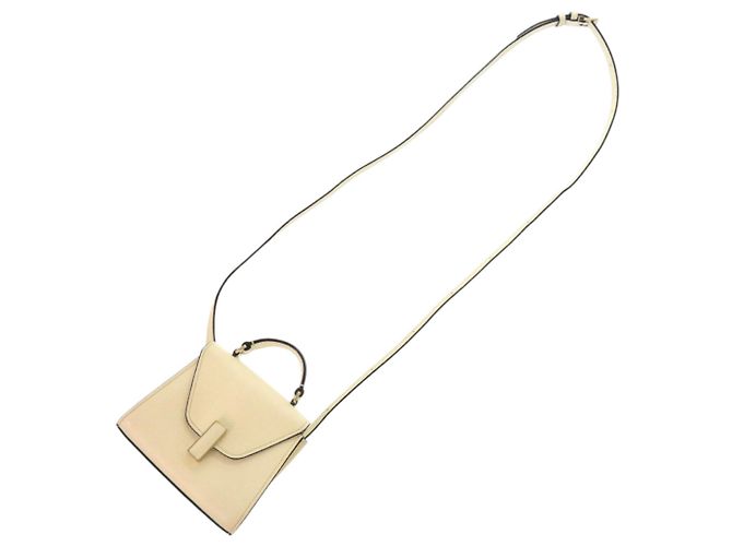 Valextra 2-Wege Iside Schultertasche Schwarz Weiß - Ansicht 5