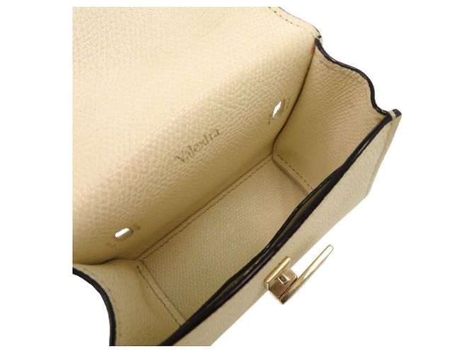 Valextra 2-Wege Iside Schultertasche Schwarz Weiß - Ansicht 6