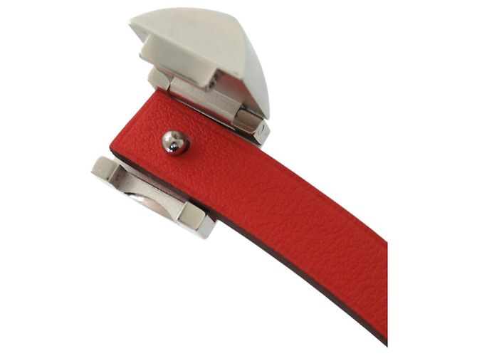 Pulsera charm Hermès Medor Double Tour Infinie Multicolor Naranja Púrpura - vista 7