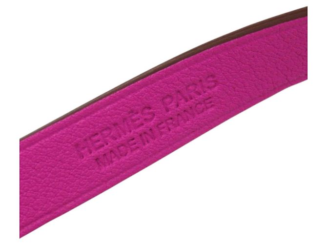 Pulsera charm Hermès Medor Double Tour Infinie Multicolor Naranja Púrpura - vista 8