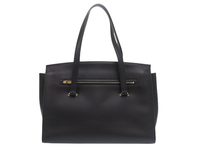 Borsa in pelle nera Gancini di Salvatore Ferragamo Nero - vista 3