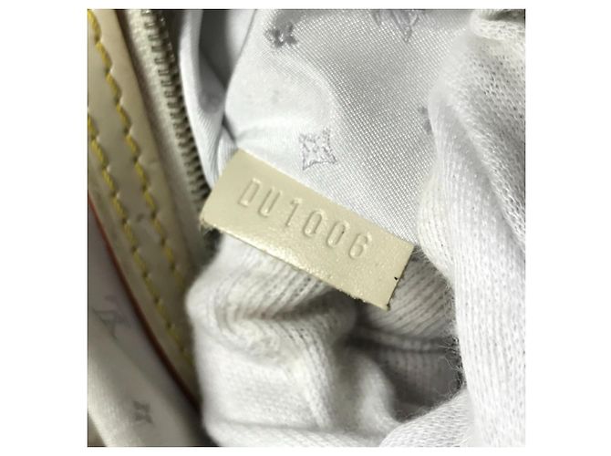 Louis Vuitton Suhali Lockit MM Tote Bag Weiß - view 14