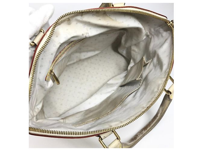Louis Vuitton Suhali Lockit MM Tote Bag Weiß - view 16
