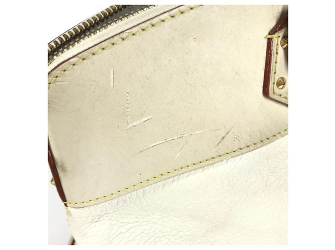 Louis Vuitton Suhali Lockit MM Tote Bag Weiß - view 17