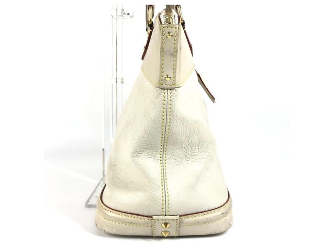 Louis Vuitton Suhali Lockit MM Tote Bag Weiß - view 3