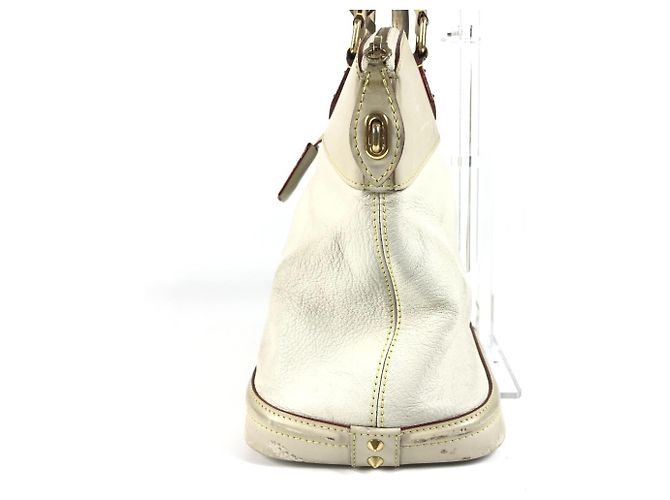 Louis Vuitton Suhali Lockit MM Tote Bag Weiß - view 4