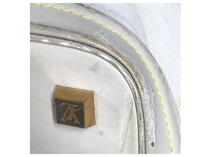 Louis Vuitton Suhali Lockit MM Tote Bag Weiß - view 9