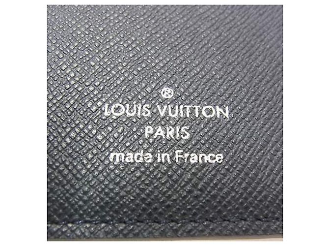Portafoglio Lungo Brazza Louis Vuitton Nero Grigio - vista 2