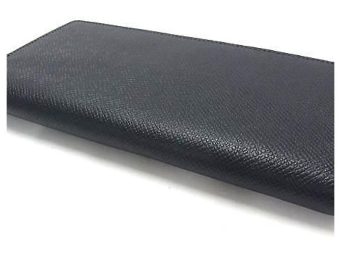Portafoglio Lungo Brazza Louis Vuitton Nero Grigio - vista 3