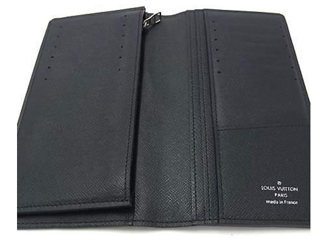 Portafoglio Lungo Brazza Louis Vuitton Nero Grigio - vista 4