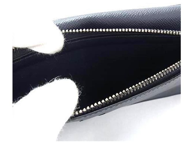 Portafoglio Lungo Brazza Louis Vuitton Nero Grigio - vista 6