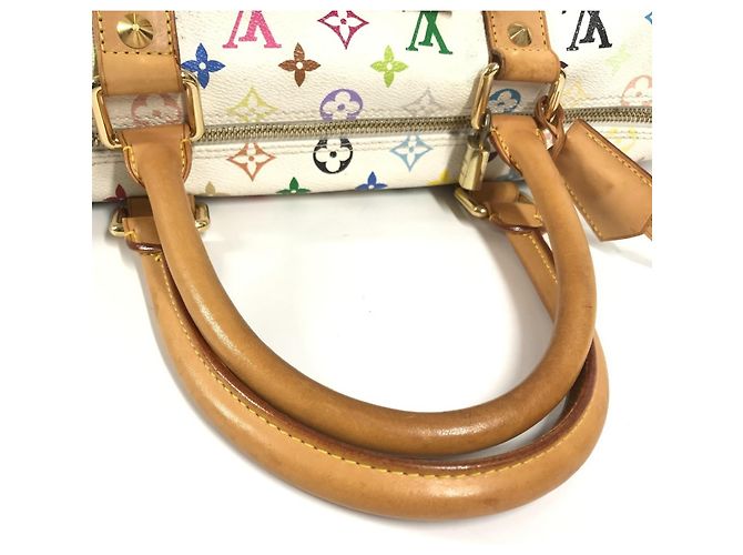 Louis Vuitton Monogram Multicolore Keepall 45 White Multiple colors - view 10