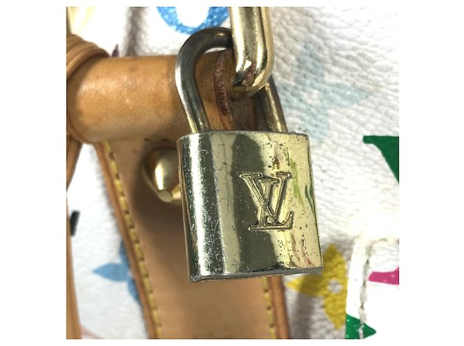 Louis Vuitton Monogram Multicolore Keepall 45 White Multiple colors - view 11