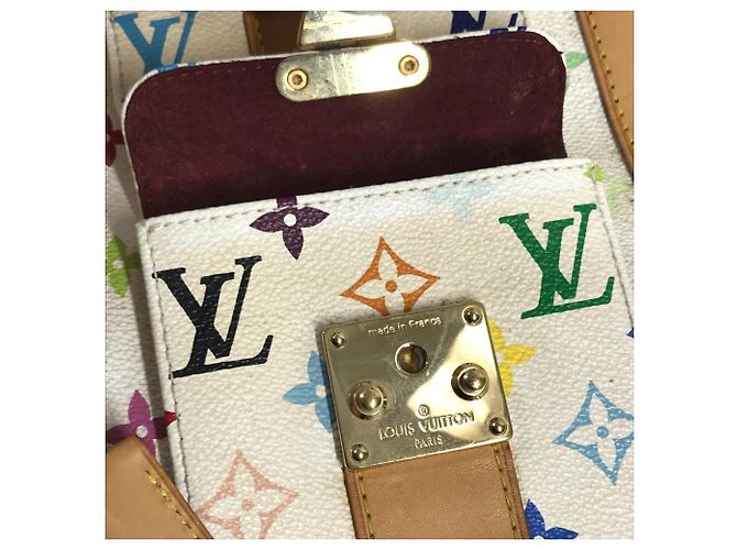 Louis Vuitton Monogram Multicolore Keepall 45 White Multiple colors - view 15