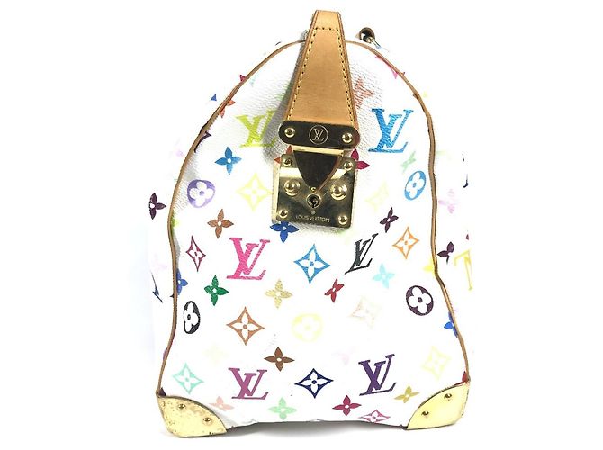 Louis Vuitton Monogram Multicolore Keepall 45 White Multiple colors - view 4