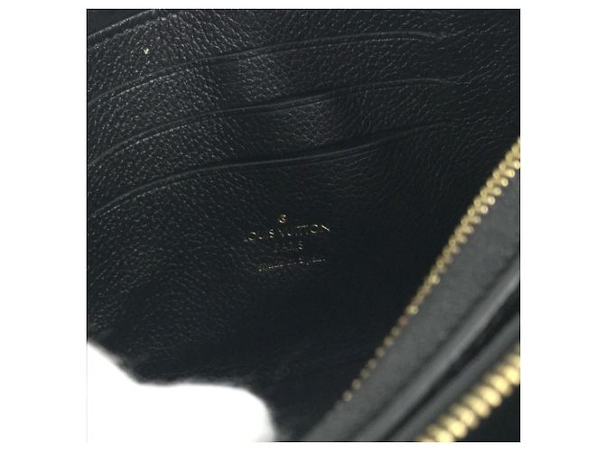 Borsa Pochette Double Zip Monogram Empreinte Louis Vuitton Nero Multicolore Beige - vista 6