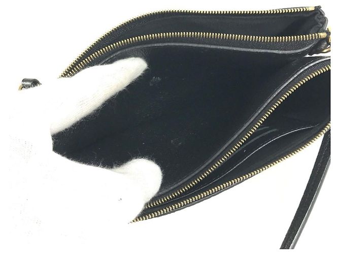 Borsa Pochette Double Zip Monogram Empreinte Louis Vuitton Nero Multicolore Beige - vista 7