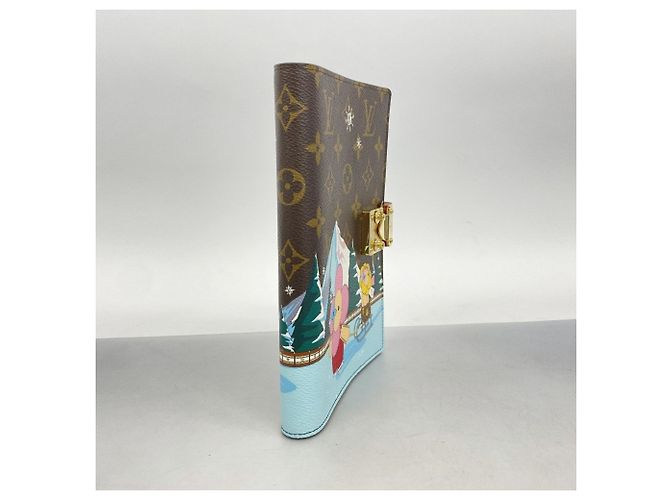 Louis Vuitton Monogram Vivienne Notebook Cover Brown - view 2