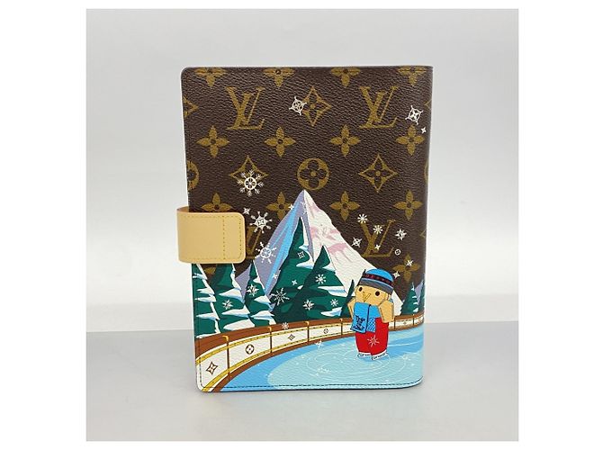 Louis Vuitton Monogram Vivienne Notebook Cover Brown - view 8