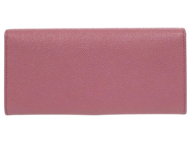 Bulgari Cartera larga de cuero rosa Bvlgari - vista 3