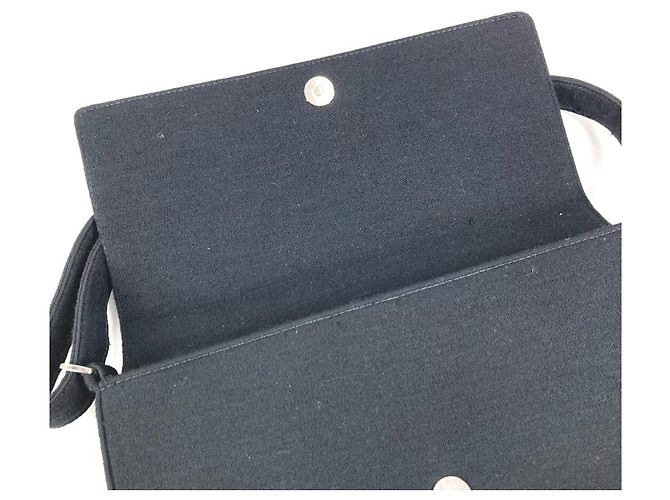 Borsa a Spalla Ice Cube CC Coco Mark di Chanel Nero - vista 12