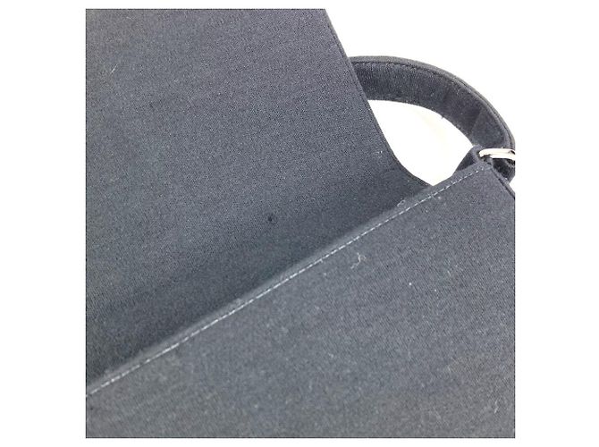 Borsa a Spalla Ice Cube CC Coco Mark di Chanel Nero - vista 13