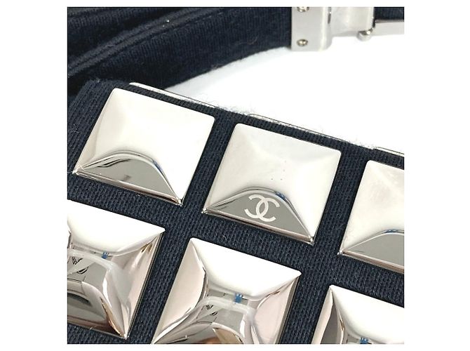 Borsa a Spalla Ice Cube CC Coco Mark di Chanel Nero - vista 15